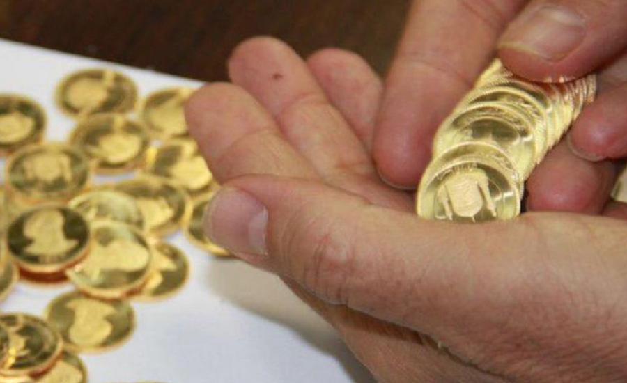 صندوق طلا و سکه های خانگی