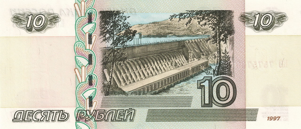 10 روبل روسیه