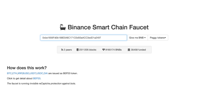 تنظیم کیف پول Metamask برای استفاده از BNB Smart Chain شبکه تستی بایننس