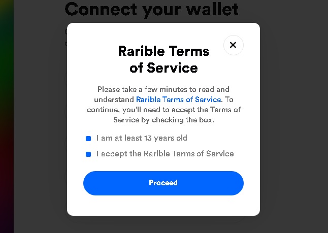 پلتفرم Rarible چیست + آموزش ایجاد NFT در ریریبل شرایط در پلتفرم Rarible