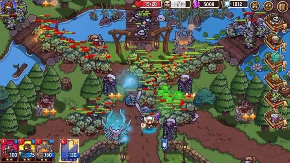 معرفی و آموزش بازی کریزی دفنس (Crazy defense heroes) کارتهای بازی کریزی دفنس