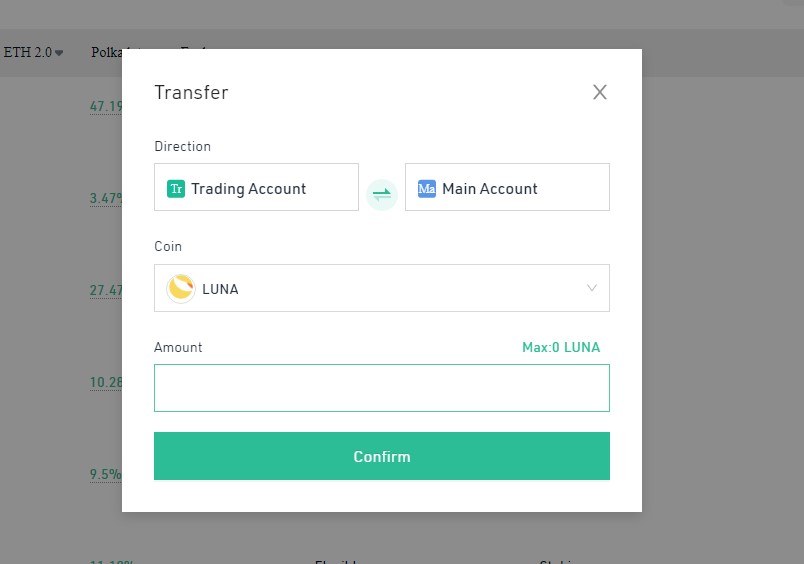 استیکینگ در Kucoin