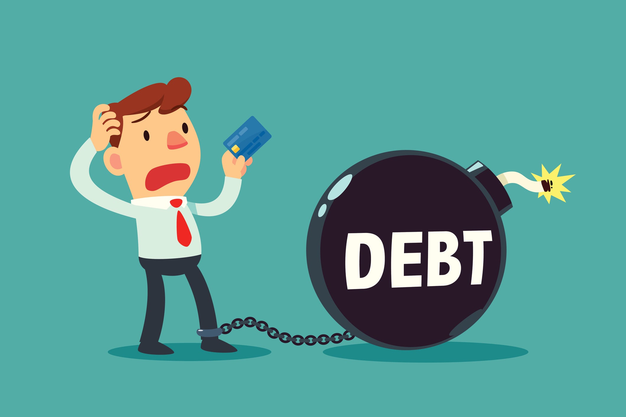 چگونه در 8 قدم از شر قرض و بدهی‌هایمان رها شویم!