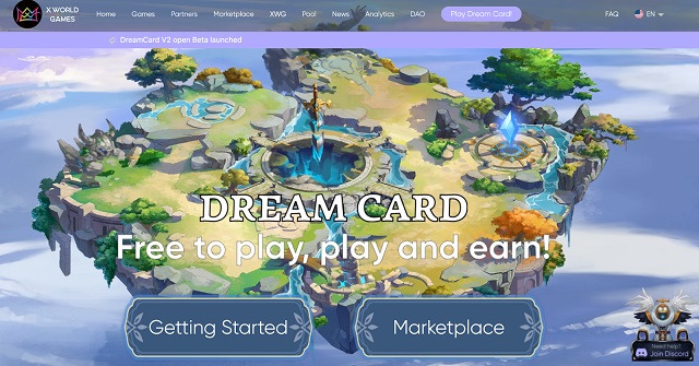 X World Games؛ پلتفرمی برای دسترسی به بازیهای بلاکچین dream card