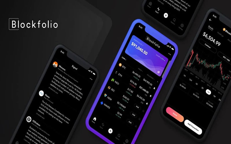 6 برنامه مدیریت پورتفوی ارز دیجیتال که باید بشناسید! برنامه Blockfolio