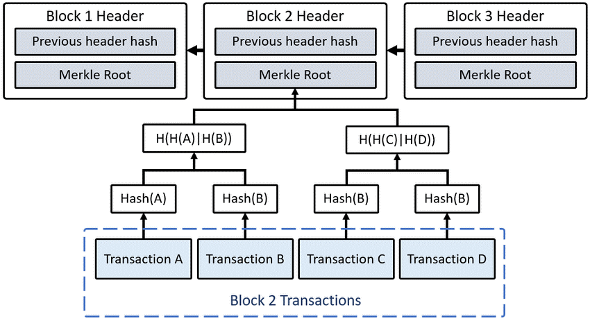 درخت مرکل چیست و چگونه کار میکند؟ merkle tree 5
