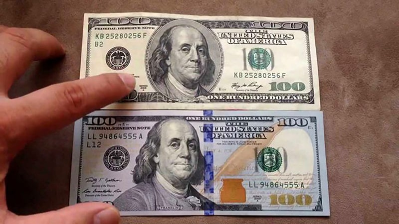 تفاوت دلار آبی و سفید