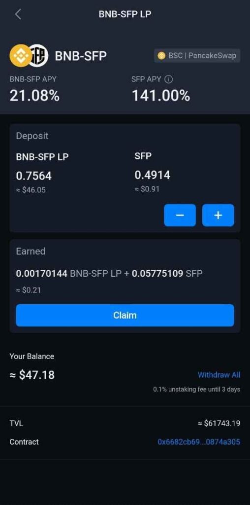 Safepal staking 11