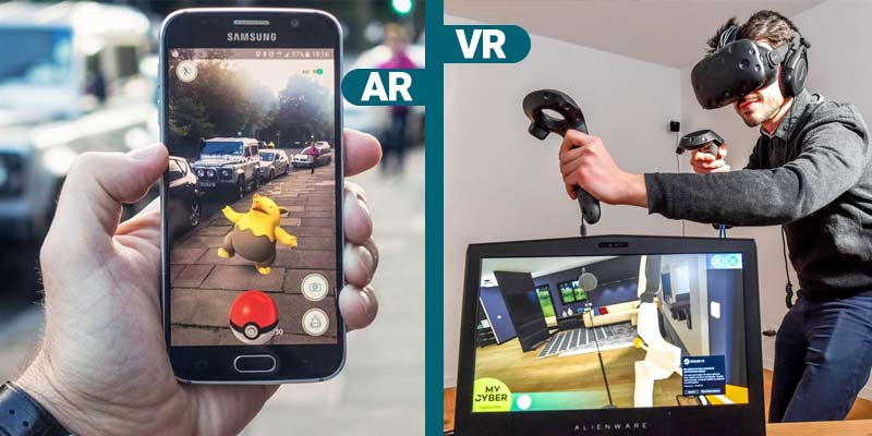 هر آنچه که باید درباره تفاوت AR و VR بدانید