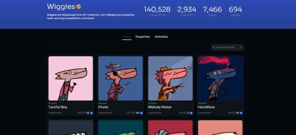بررسی ارز Wigo و صرافی WigoSwap wigo coin 8